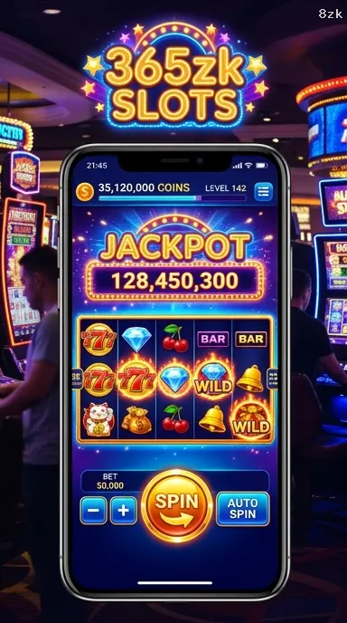 Cuplikan layar menu unduhan 8zk untuk perangkat Android